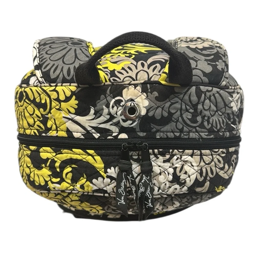 Vera Bradley Baroque Floral Medium Campus Laptop Tablet School Bag Backpack 16